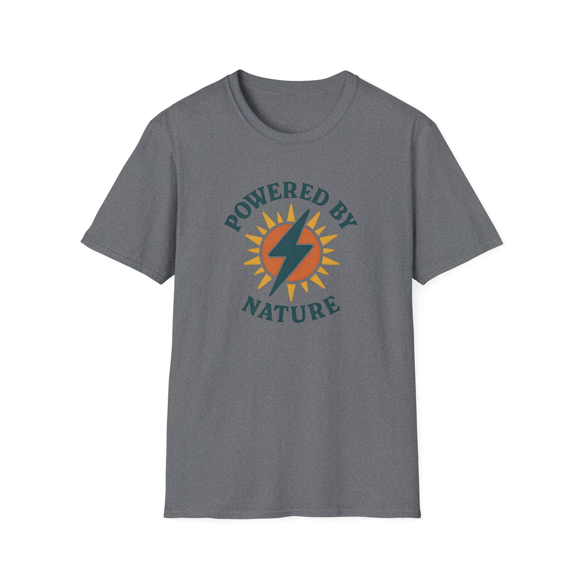 "Powered by Nature" Solar Lightning T-Shirt