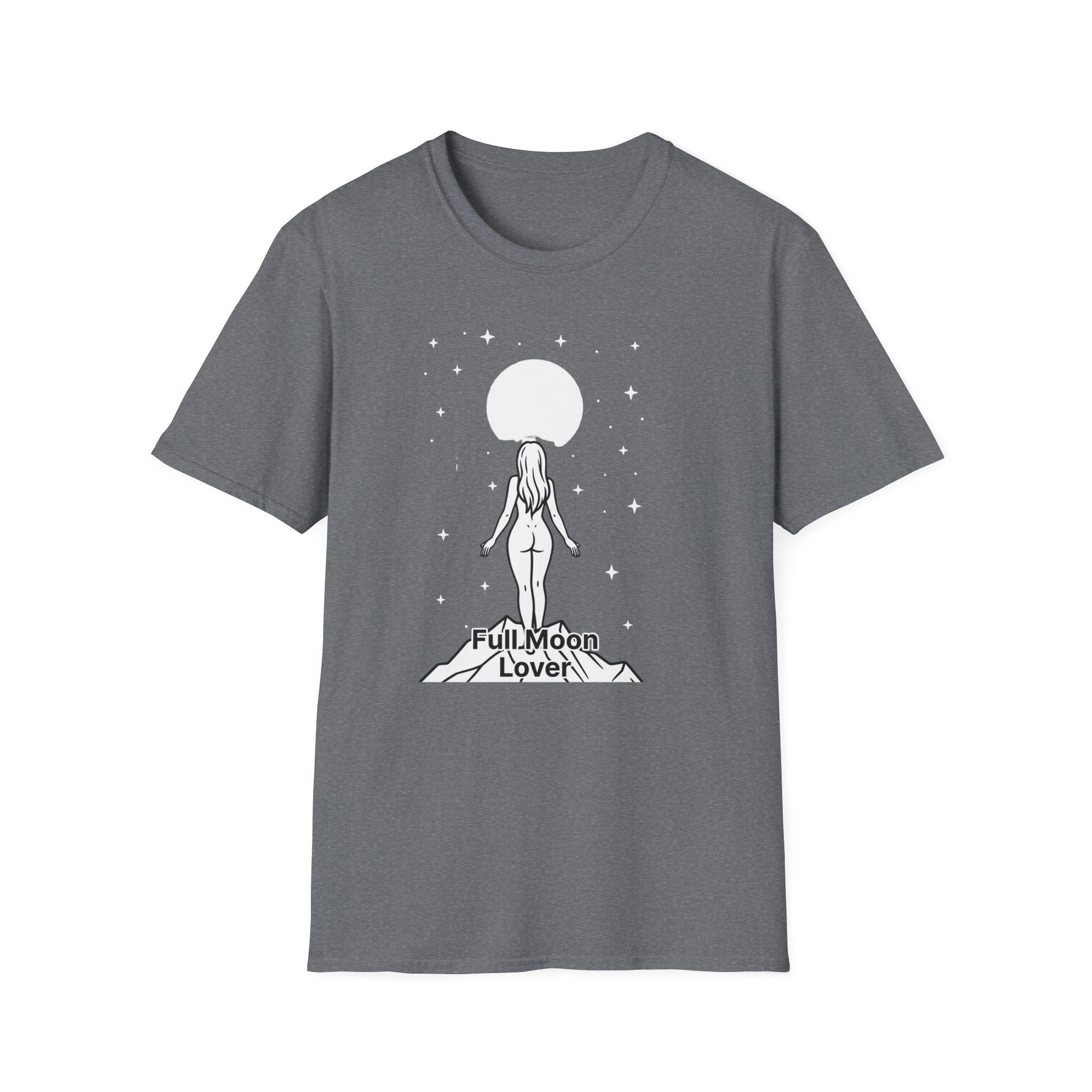 Moon Goddess T-Shirt — Celestial 'Moon Lover' Graphic Tee