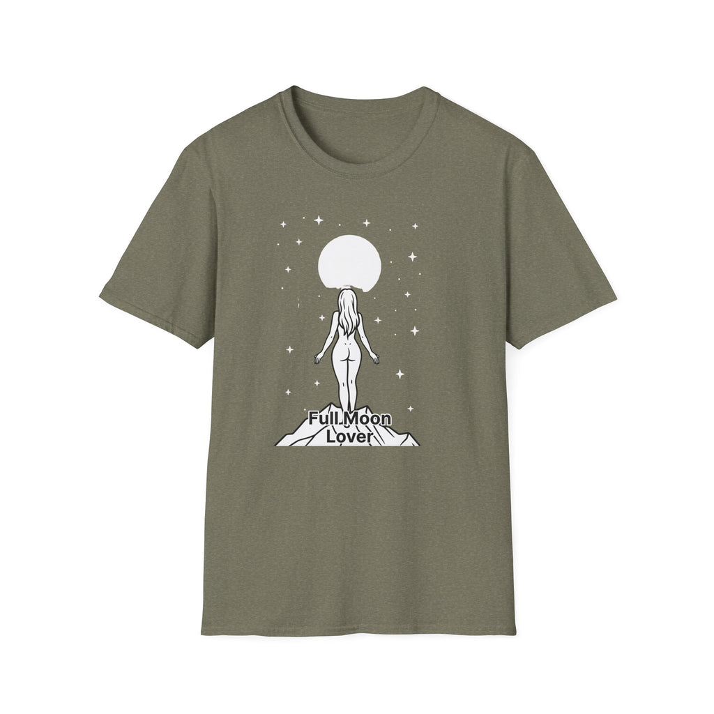 Moon Goddess T-Shirt — Celestial 'Moon Lover' Graphic Tee