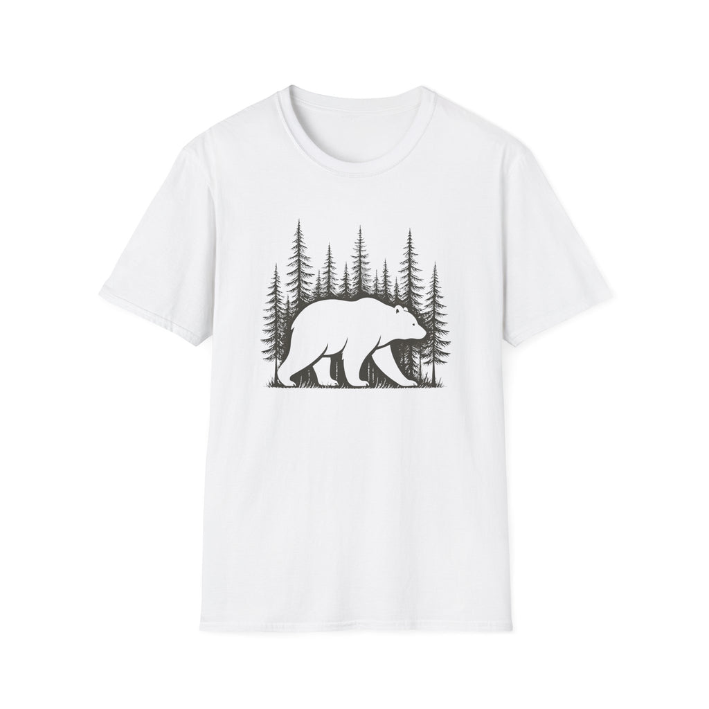 Bear Forest T-Shirt — Woodland Bear Graphic Tee