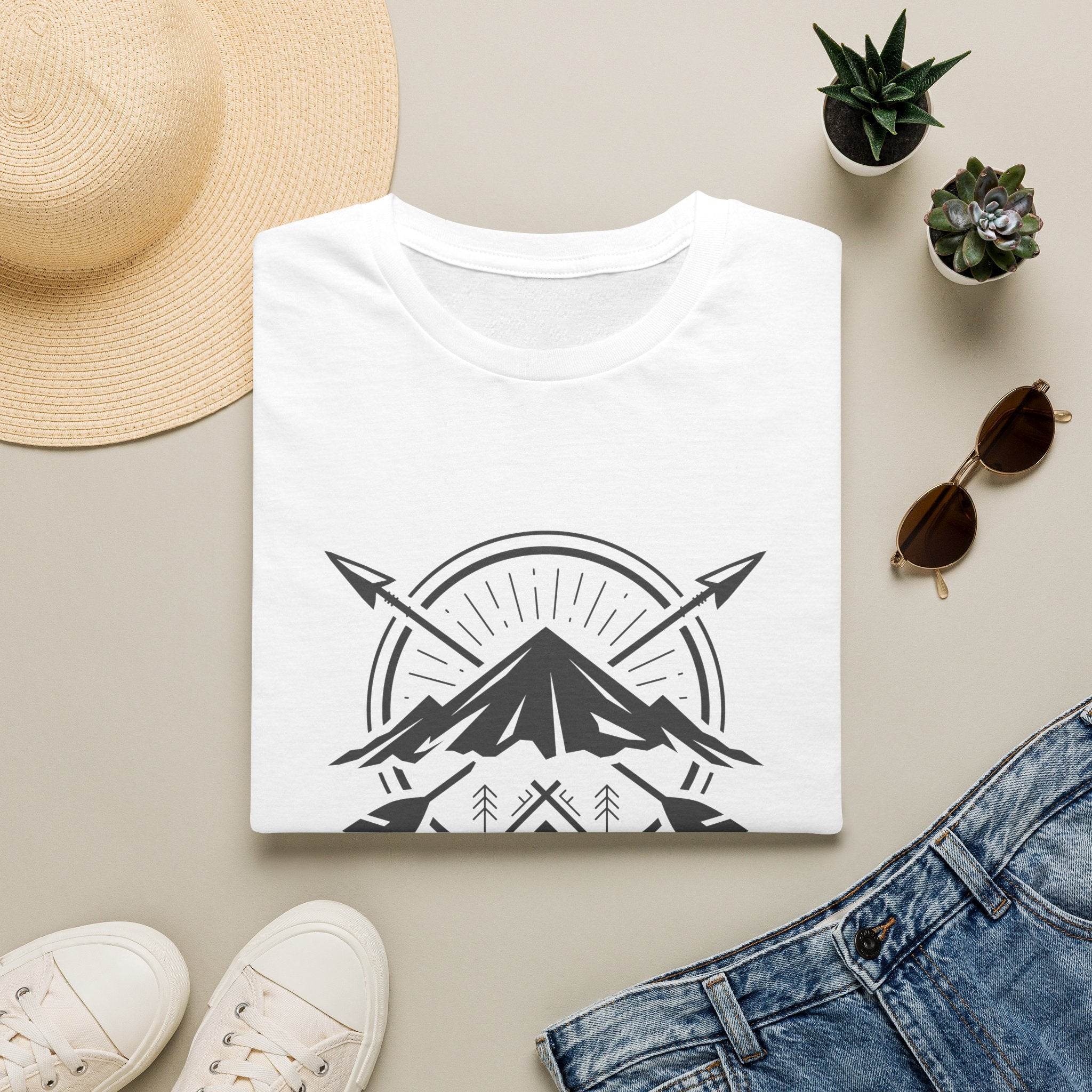 Mountain Arrow Graphic T-Shirt — Adventure Outdoors Tee