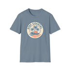 Stay Coastal T-Shirt — Vintage Palm Beach Sunset Tee