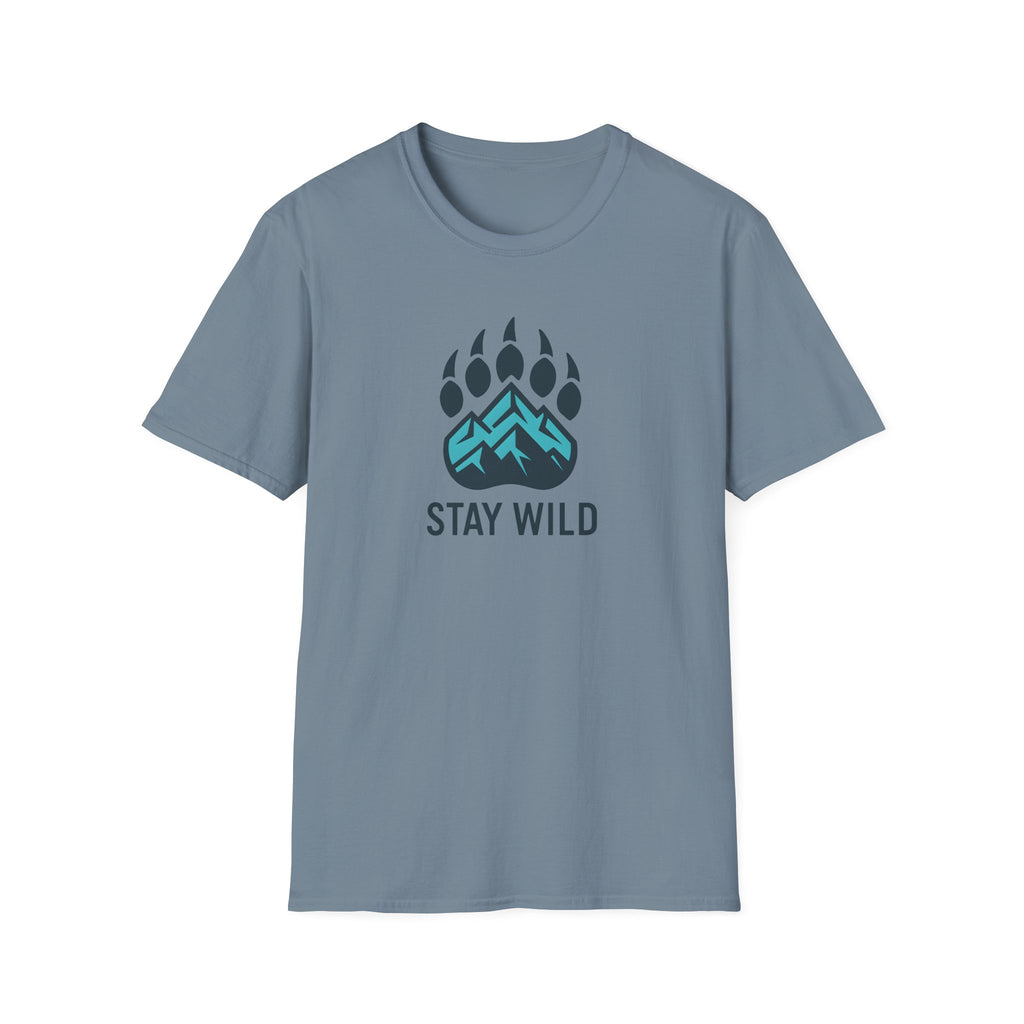Stay Wild Mountain Bear T-Shirt