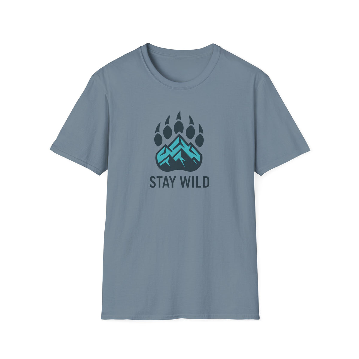 Stay Wild Mountain Bear T-Shirt
