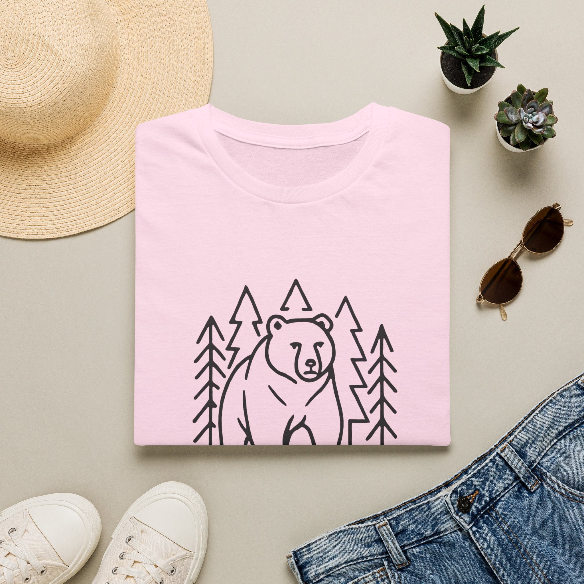 Bear Forest 'Stay Wild' T-Shirt — Adventure Outdoor Nature Tee