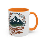 Mountain Mama Coffee Mug — 11oz & 15oz Floral Mountain Ceramic Mug