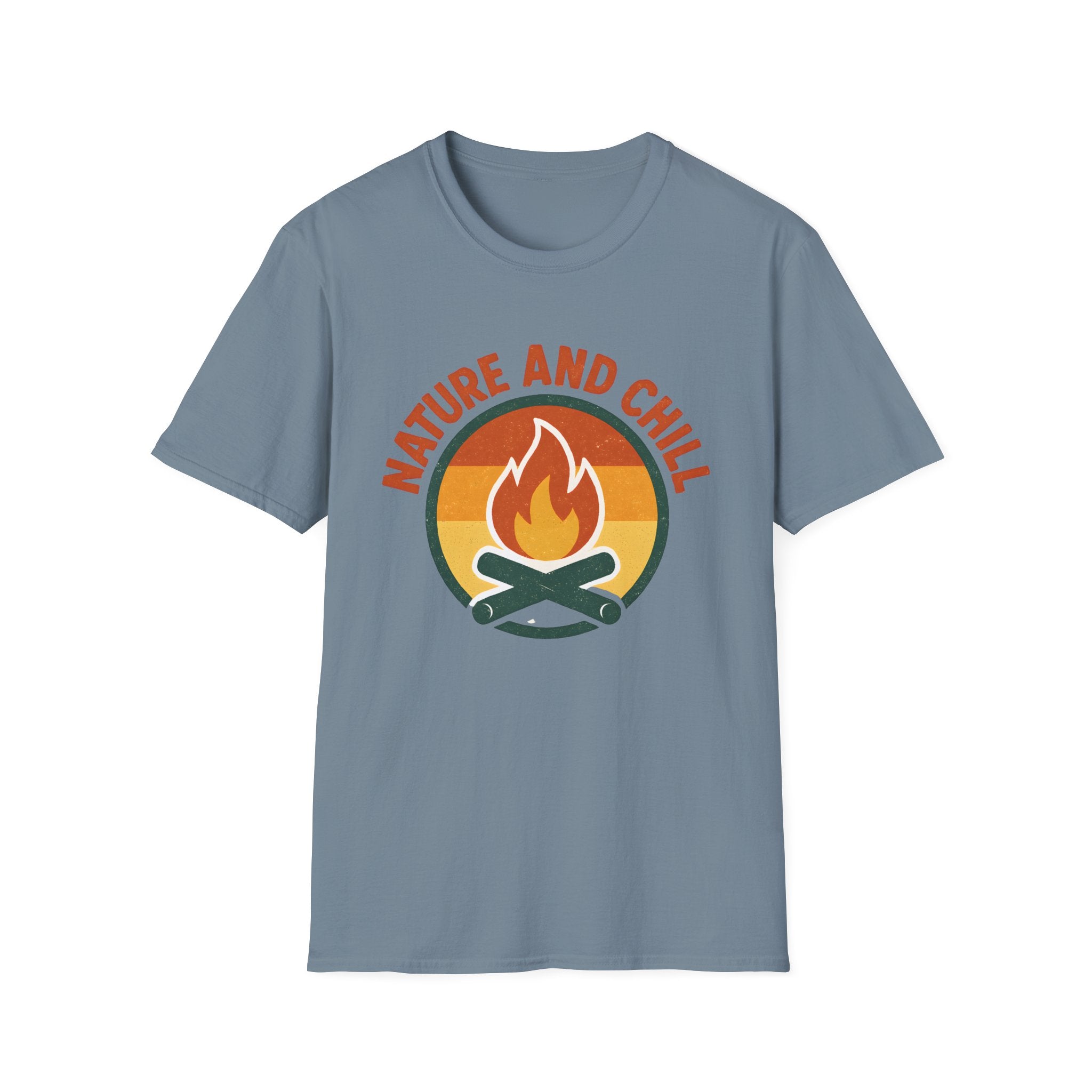 Nature and Chill Campfire T-Shirt