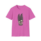 Fern & Mushroom Botanical Tee — Nature-Inspired Graphic T-Shirt