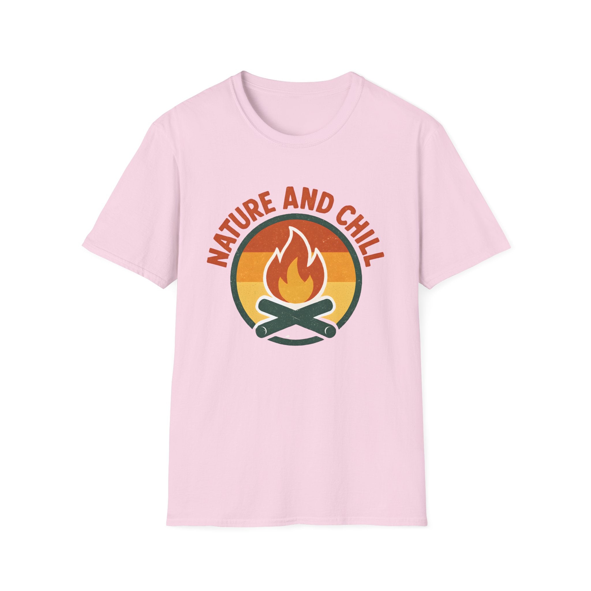 Nature and Chill Campfire T-Shirt