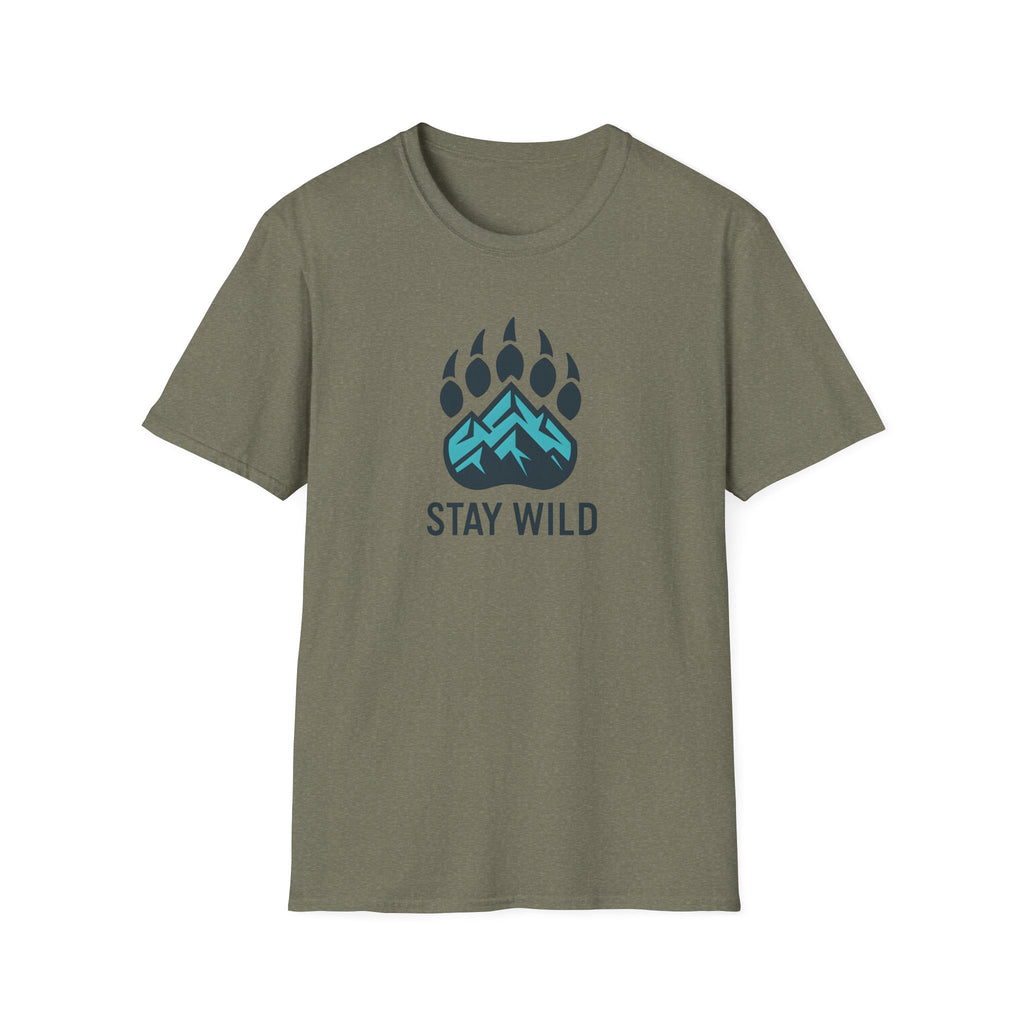 Stay Wild Mountain Bear T-Shirt