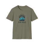 Stay Wild Mountain Bear T-Shirt