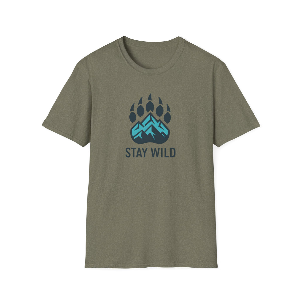 Stay Wild Mountain Bear T-Shirt
