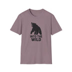 Into The Wild Bear T-Shirt — Outdoor Adventure Graphic Tee