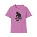 Into The Wild Bear T-Shirt — Outdoor Adventure Graphic Tee