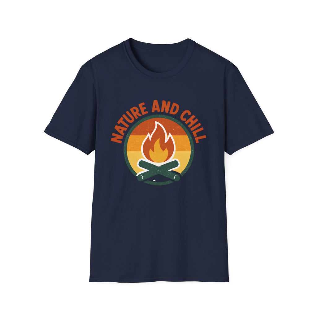 Nature and Chill Campfire T-Shirt