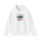 Mountain Mama Hoodie — Floral Mountain Graphic Pullover for Outdoor Moms