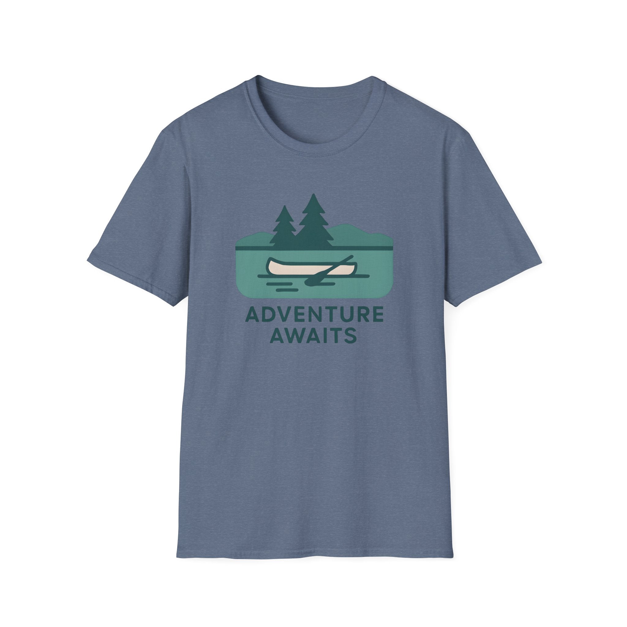 Adventure Awaits Canoe T-Shirt