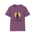 Go Outside Tree T-Shirt — Nature Adventure Graphic Tee