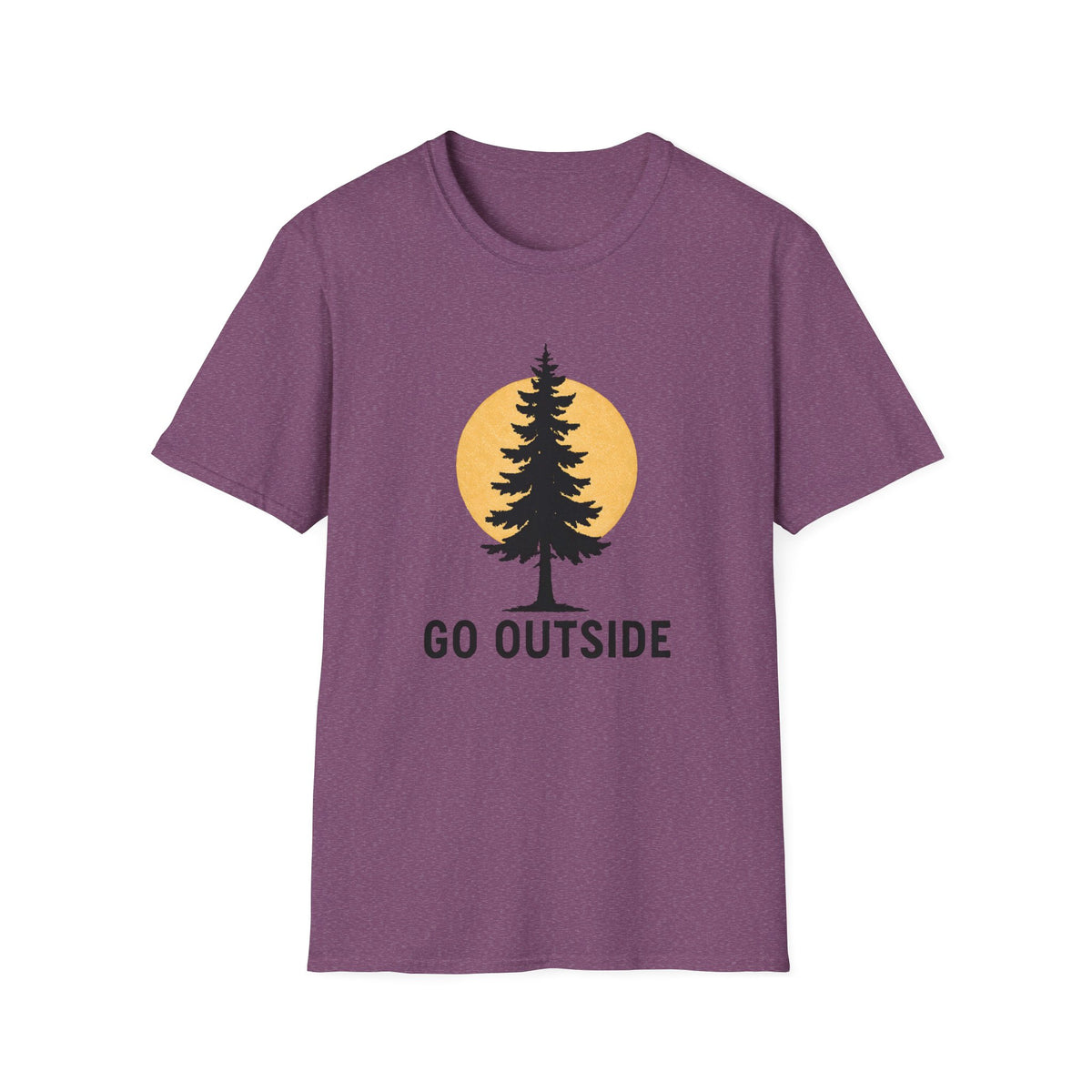 Go Outside Tree T-Shirt — Nature Adventure Graphic Tee