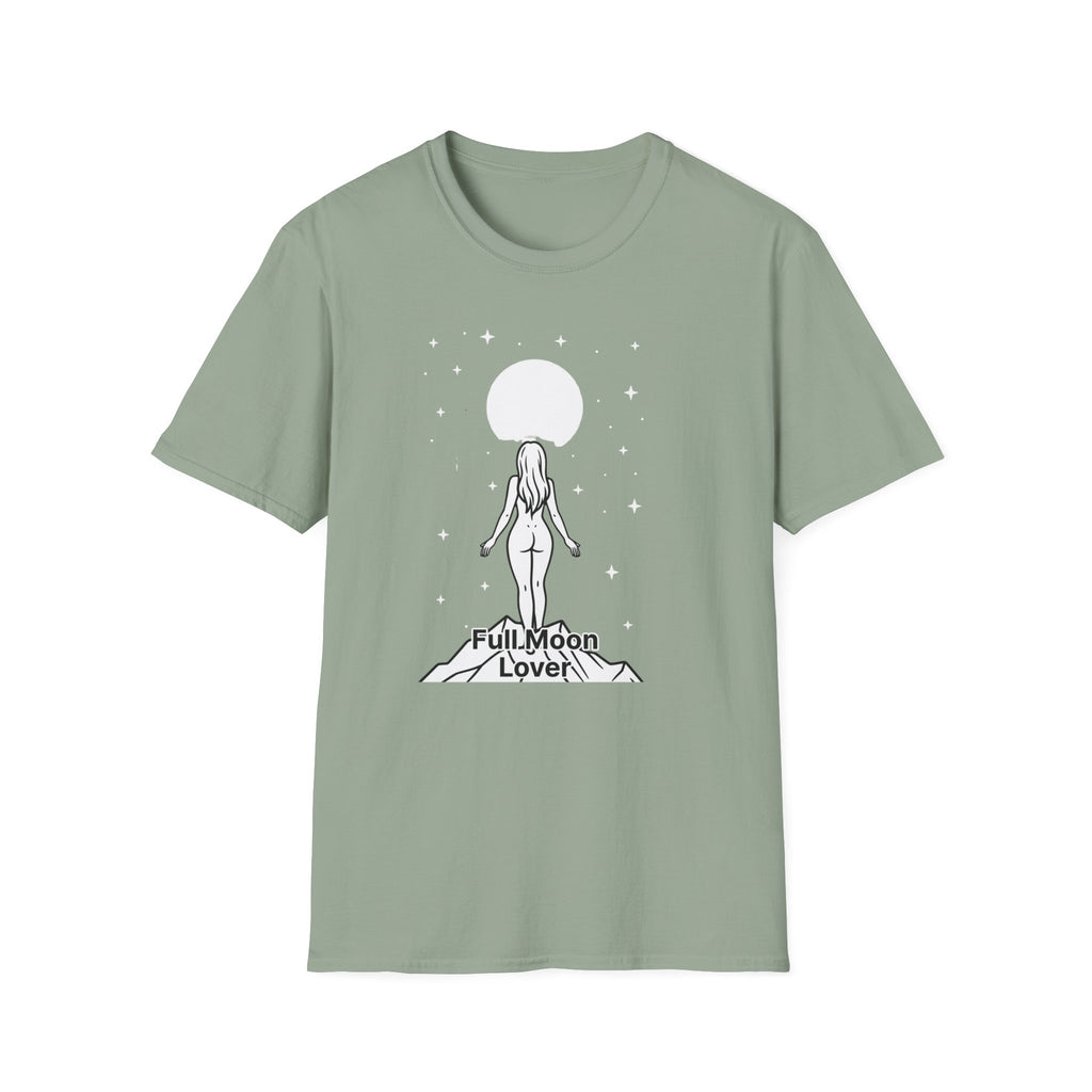 Moon Goddess T-Shirt — Celestial 'Moon Lover' Graphic Tee