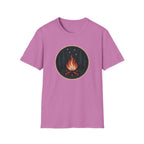 Campfire Night T-Shirt — Cozy Wilderness Bonfire Graphic Tee
