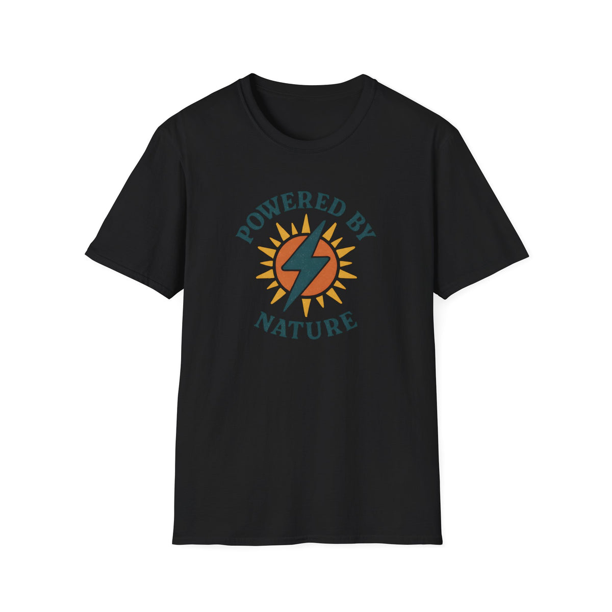 "Powered by Nature" Solar Lightning T-Shirt