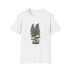 Fern & Mushroom Botanical Tee — Nature-Inspired Graphic T-Shirt