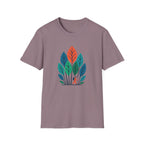 Minimalist Colorful Leaf Forest Graphic T-Shirt