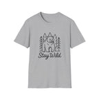 Bear Forest 'Stay Wild' T-Shirt — Adventure Outdoor Nature Tee