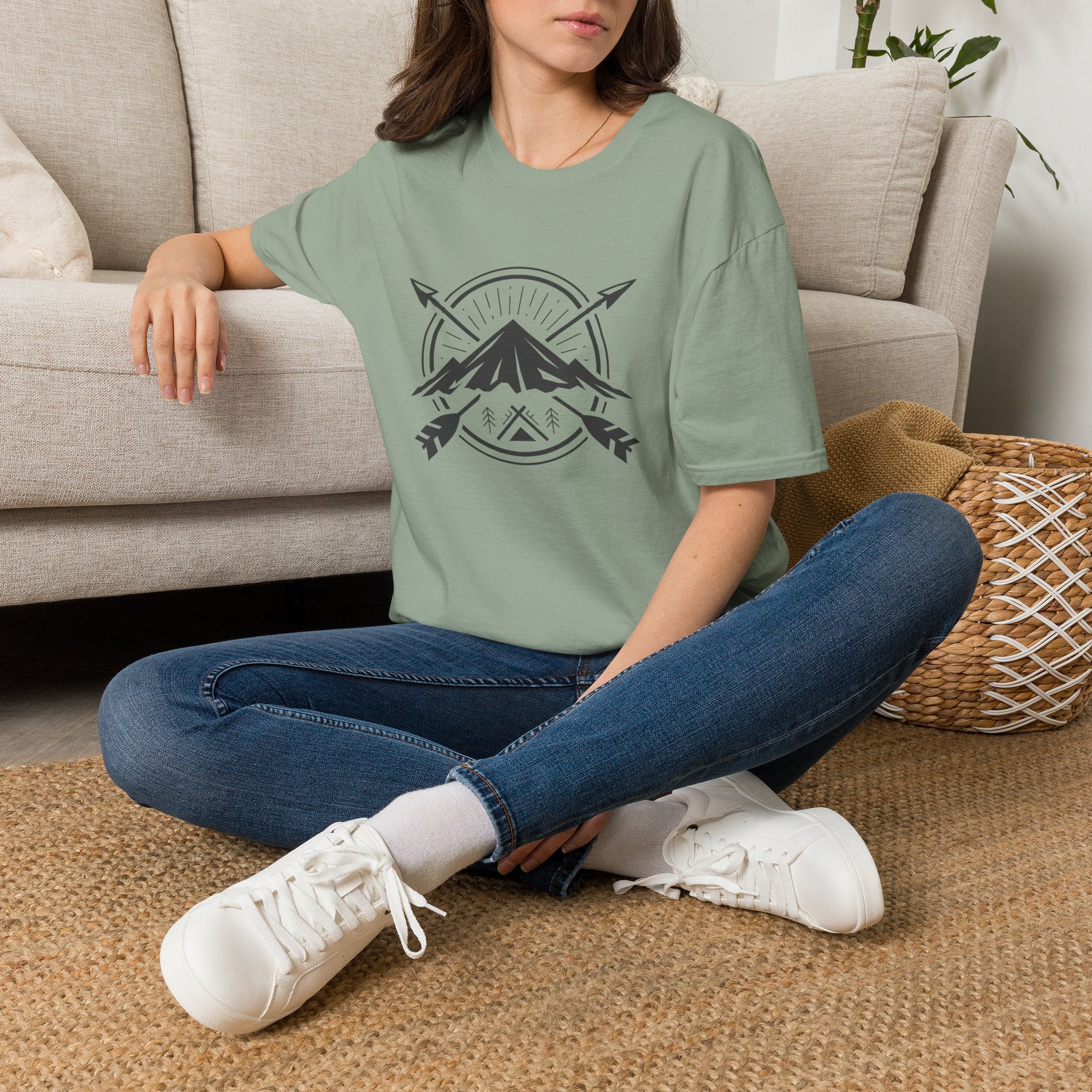 Mountain Arrow Graphic T-Shirt — Adventure Outdoors Tee