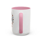 Mountain Mama Coffee Mug — 11oz & 15oz Floral Mountain Ceramic Mug