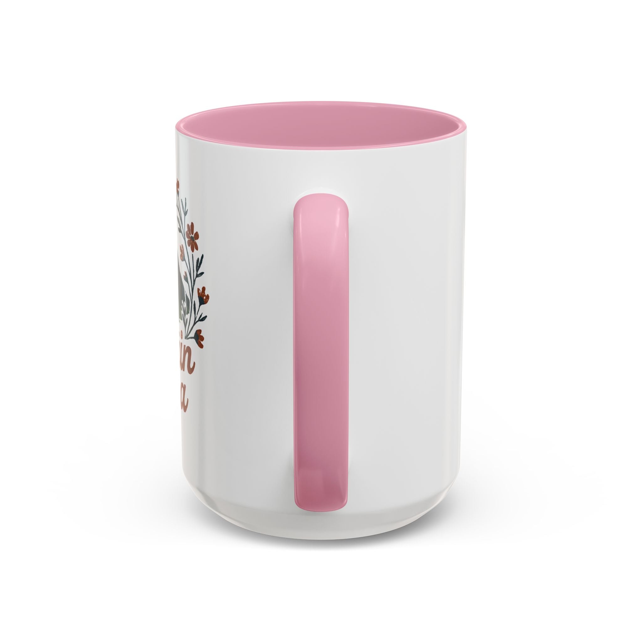 Mountain Mama Coffee Mug — 11oz & 15oz Floral Mountain Ceramic Mug