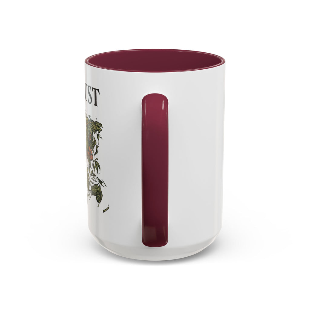 Wanderlust Floral Travel Mug — 11oz/15oz Ceramic Coffee Cup