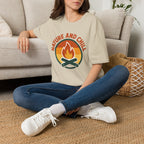 Nature and Chill Campfire T-Shirt