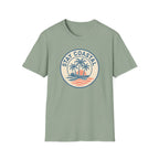 Stay Coastal T-Shirt — Vintage Palm Beach Sunset Tee