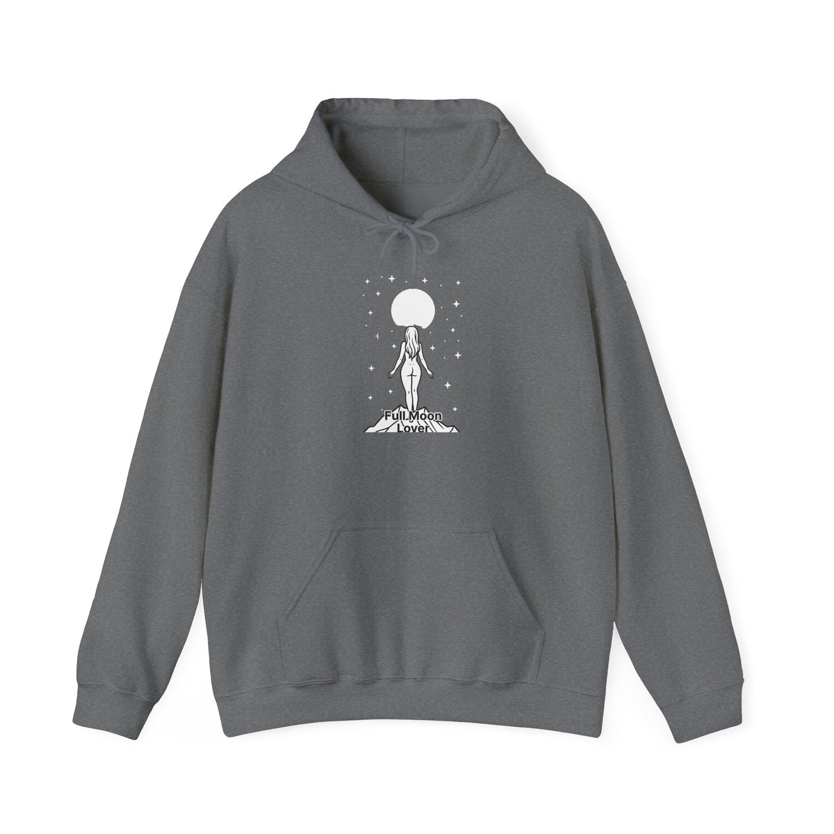 Moon Goddess Hoodie — Celestial 'Moon Lover' Graphic Hoodie