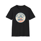 Stay Coastal T-Shirt — Vintage Palm Beach Sunset Tee