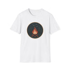 Campfire Night T-Shirt — Cozy Wilderness Bonfire Graphic Tee