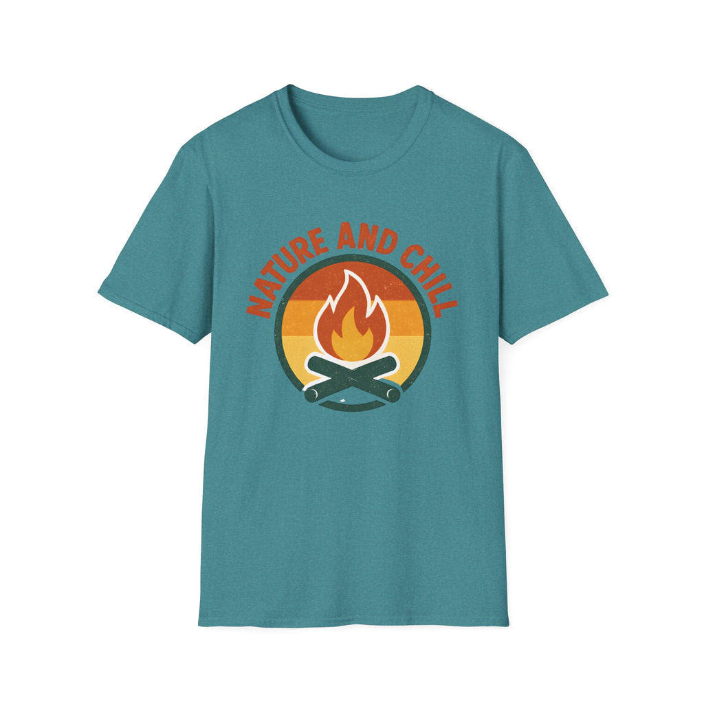 Nature and Chill Campfire T-Shirt