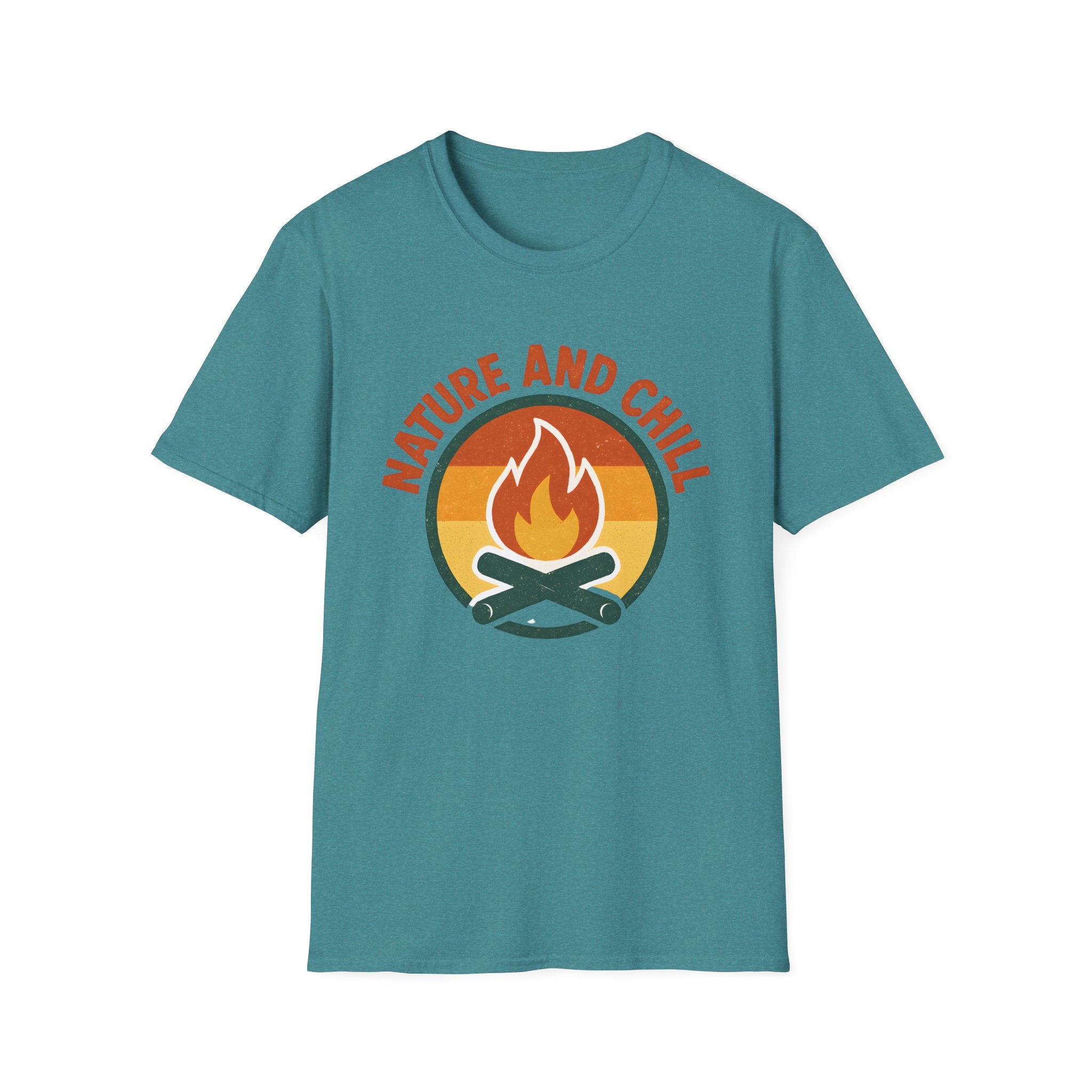 Nature and Chill Campfire T-Shirt