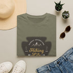Hiking Life Graphic T-Shirt — Sunday Adventure Mountain Badge Tee