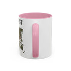 Wanderlust Floral Travel Mug — 11oz/15oz Ceramic Coffee Cup