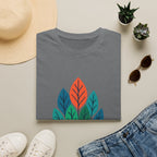 T-Shirt — Minimalist Colorful Leaf Forest Graphic