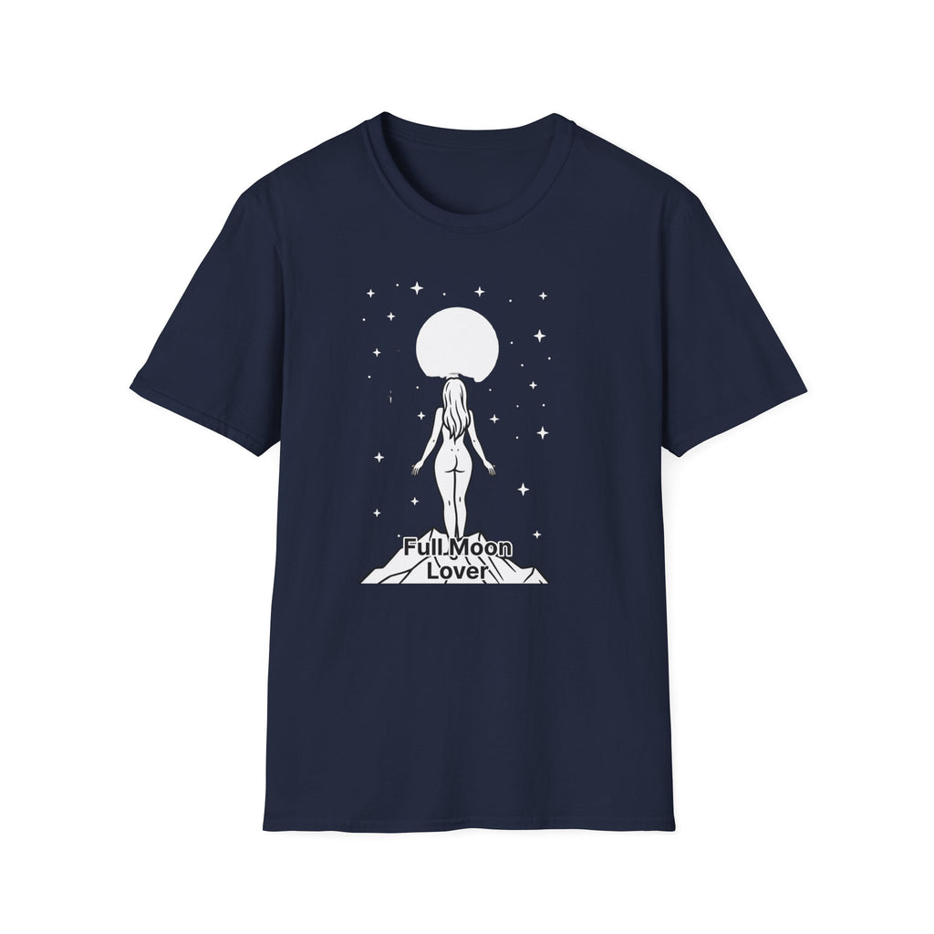 Moon Goddess T-Shirt — Celestial 'Moon Lover' Graphic Tee