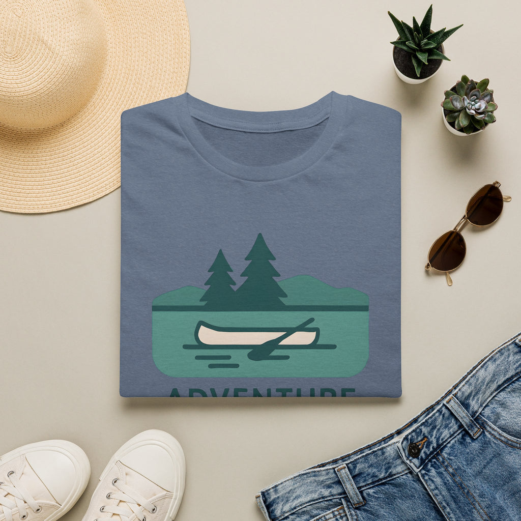 Adventure Awaits Canoe T-Shirt