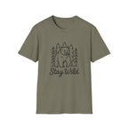Bear Forest 'Stay Wild' T-Shirt — Adventure Outdoor Nature Tee