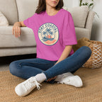 Stay Coastal T-Shirt — Vintage Palm Beach Sunset Tee
