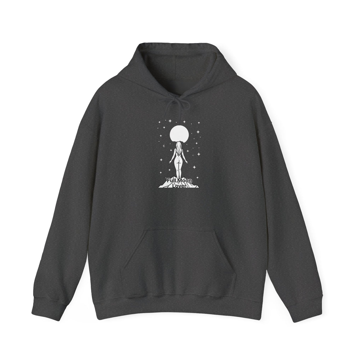 Moon Goddess Hoodie — Celestial 'Moon Lover' Graphic Hoodie