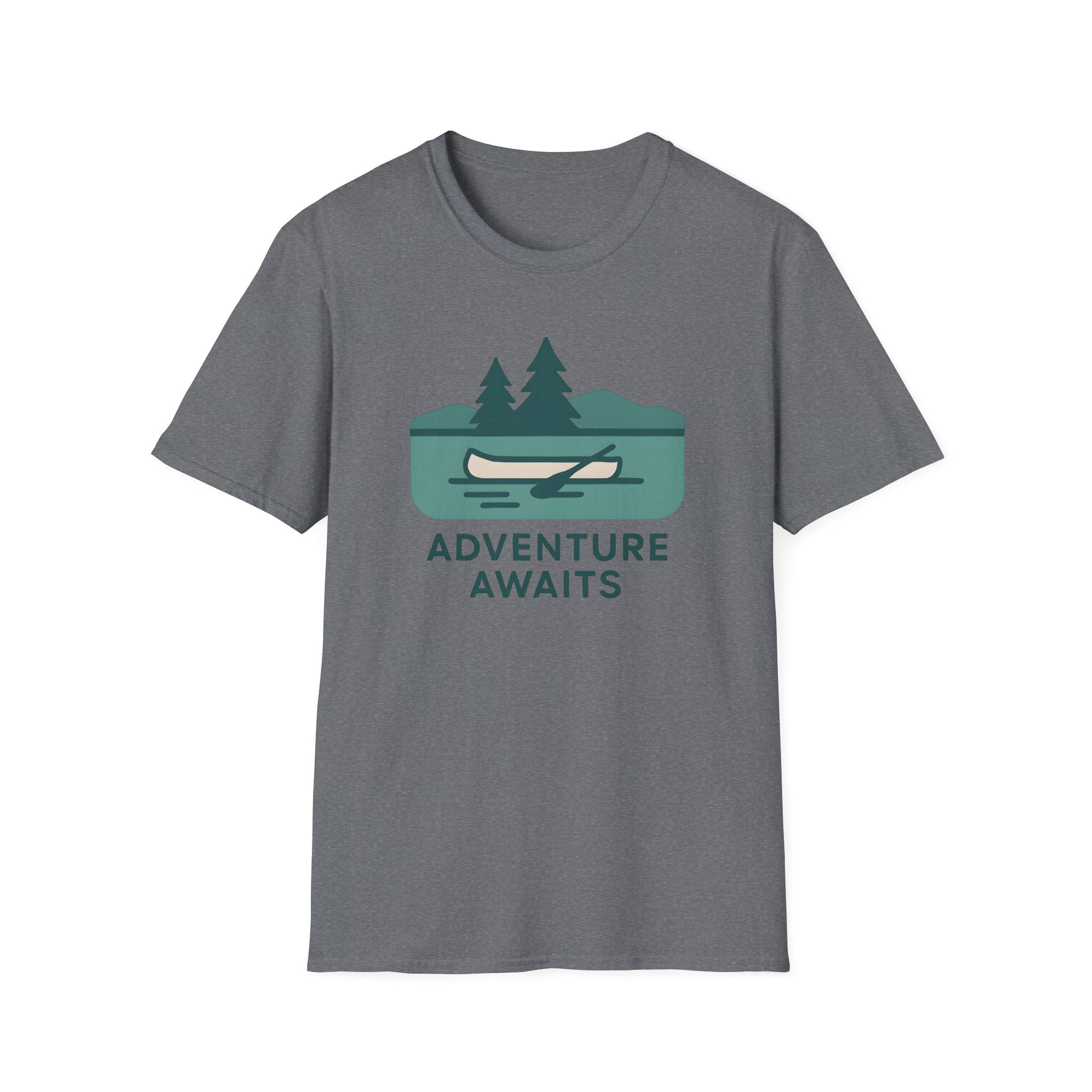Adventure Awaits Canoe T-Shirt