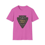 Hiking Life Graphic T-Shirt — Sunday Adventure Mountain Badge Tee